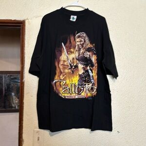 Callisto Warrior Queen Vintage 1997 TShirt XXL Xena Warrior Princess